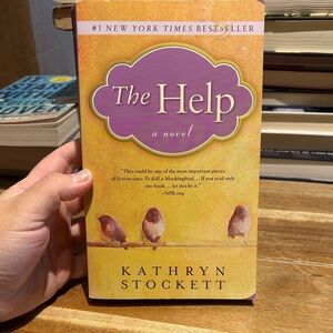 The Help by Kathryn Stockett - Yellow & Purple Paperback